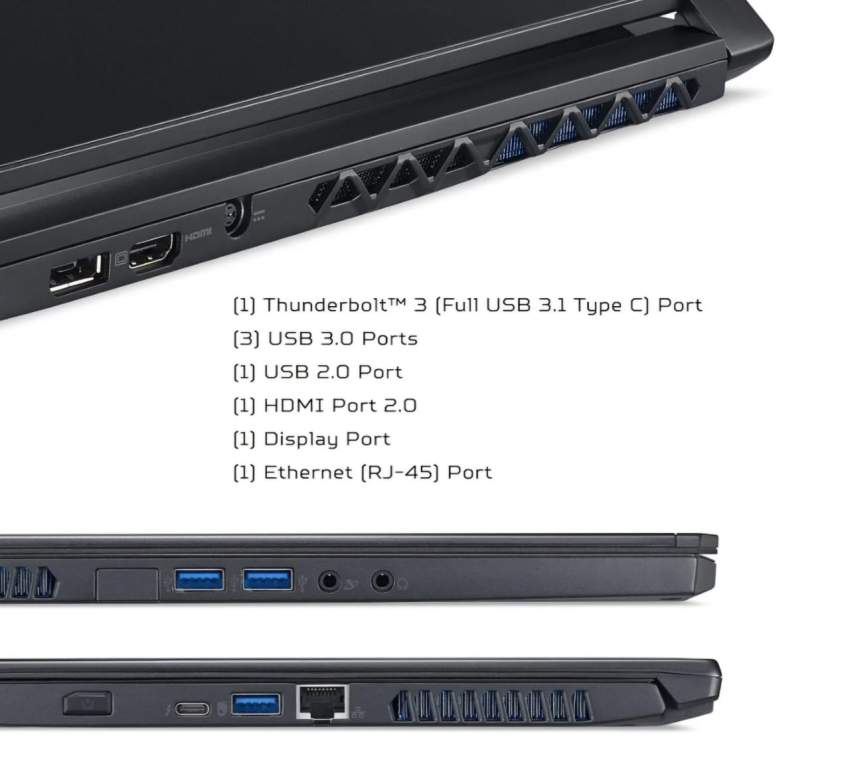 laptop gaming acer predator triton 700 - 3 - Gaming Laptop  on Aster Vender