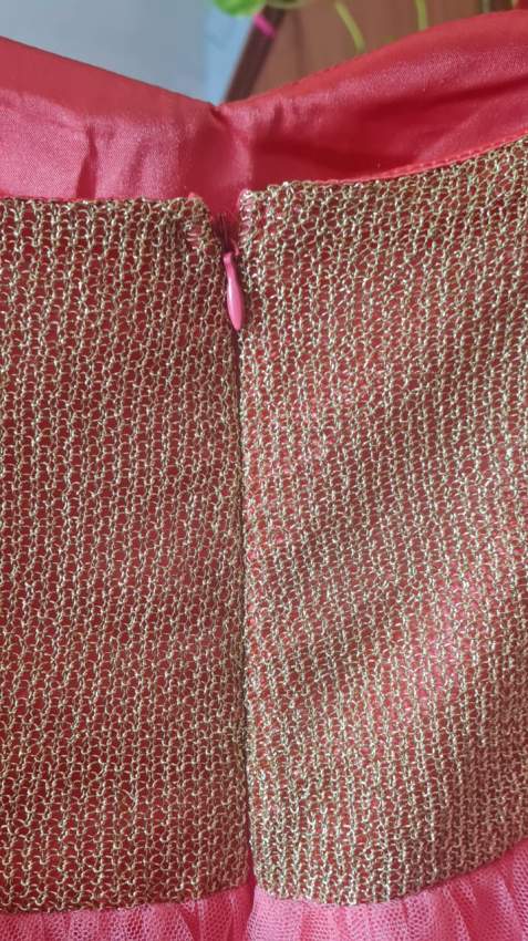 Pink Satin & Tulle Cocktail Dress - 1 - Dresses (Women)  on Aster Vender