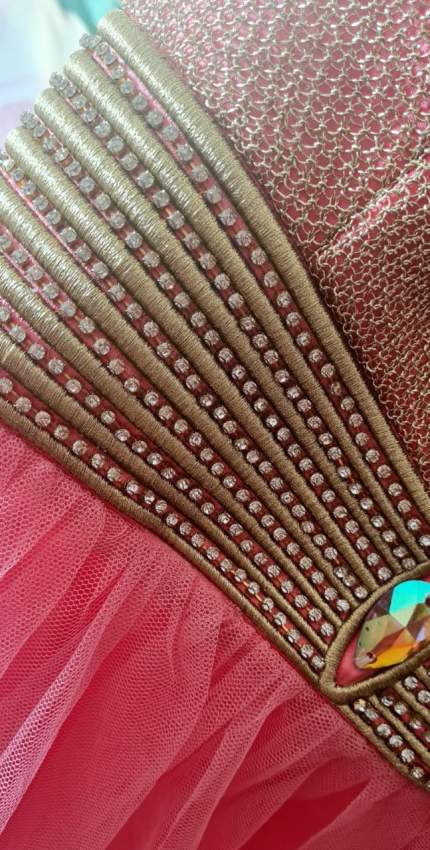 Pink Satin & Tulle Cocktail Dress - 3 - Dresses (Women)  on Aster Vender