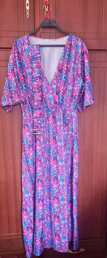 Maxi Printed Dress - 1 - Dresses (Women)  on Aster Vender