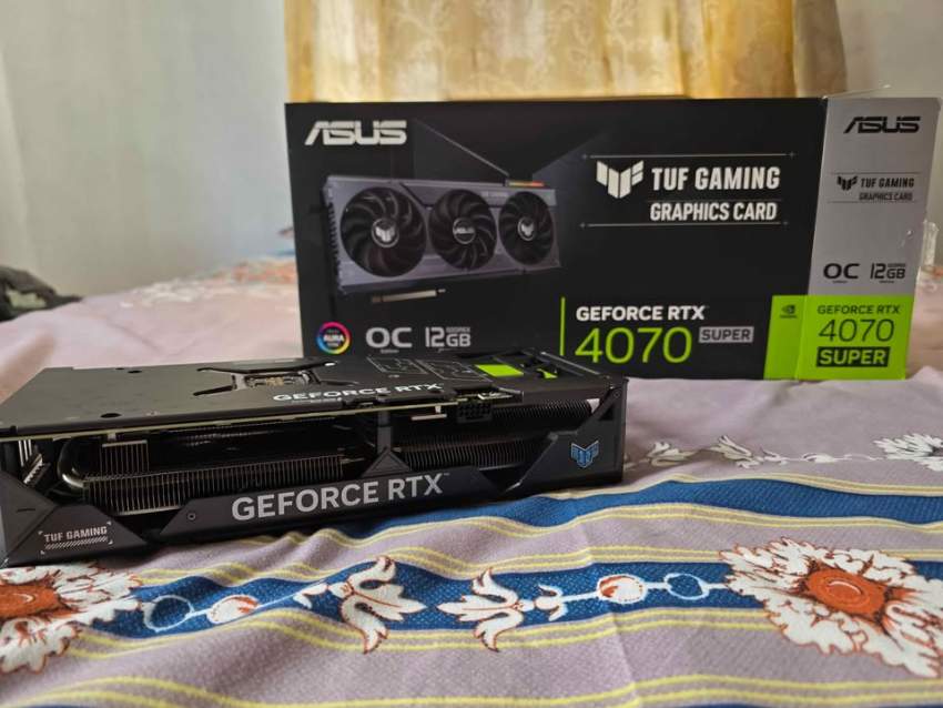 RTX TUF 4070 SUPER OC - 1 - All electronics products  on Aster Vender