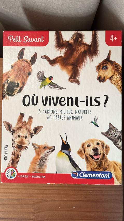 Petit Savant Clementoni Où vivent-ils ? - 0  on Aster Vender
