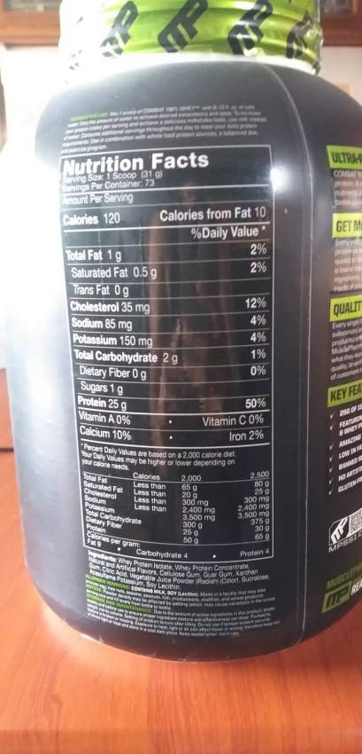 Musclepharm Combat 100% whey - 1 - Nutrition supplements  on Aster Vender