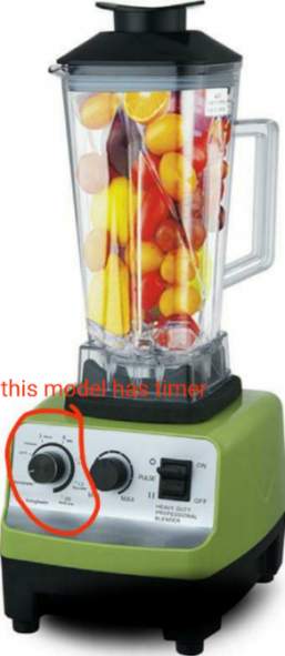 50%OFF:BLENDER COMMERCIAL 1800W MULTI FONCTION 10 vitesses MINUTEUR. - 0 - Kitchen appliances  on Aster Vender