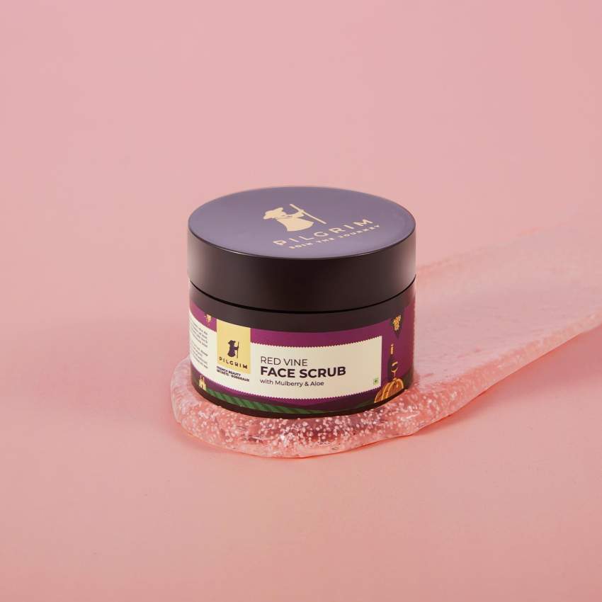 Red Vine Face Scrub – Gentle Exfoliation for Radiant