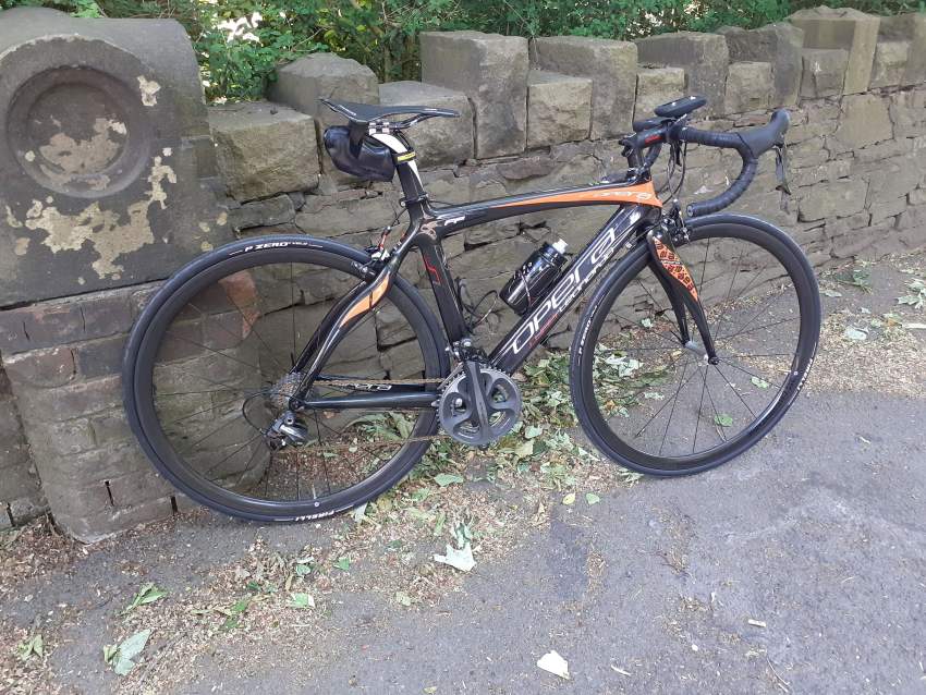 Team issue Road bike Pinarello small with lots of extras - 4 - Road bicycles  on Aster Vender