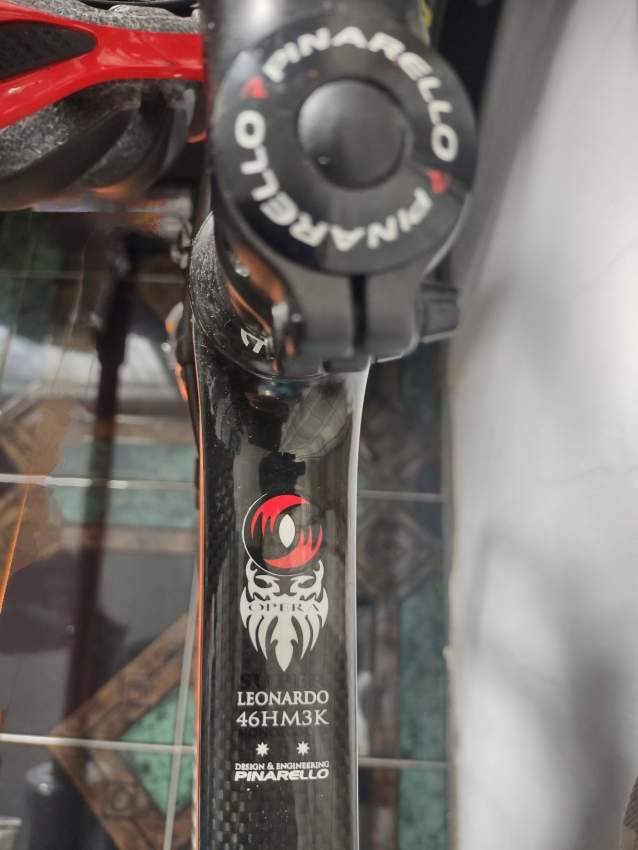 Team issue Road bike Pinarello small with lots of extras - 6 - Road bicycles  on Aster Vender