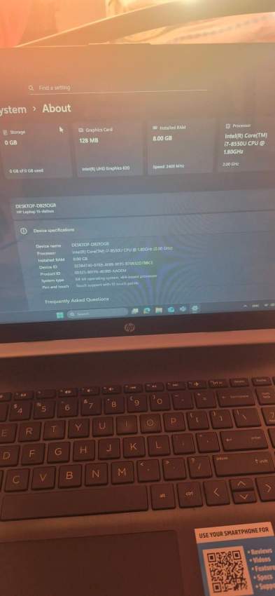HP Laptop - 1 - Laptop  on Aster Vender