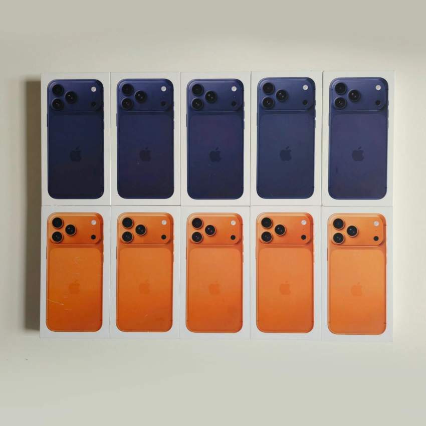Apple iPhone 17 Pro Max, 17 Pro and more... - 3 - iPhones  on Aster Vender