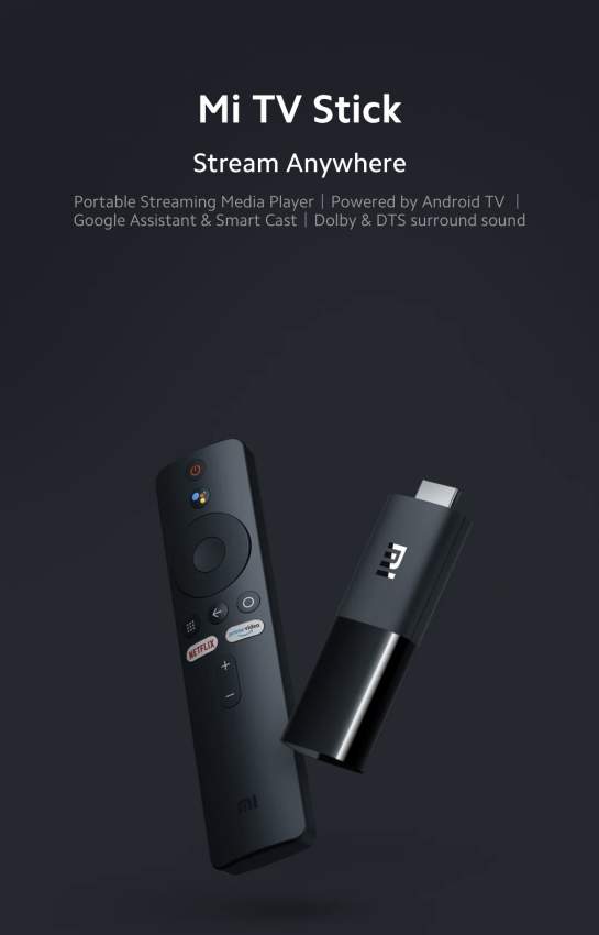 Xiaomi android stick tv 4k - 3 - All electronics products  on Aster Vender