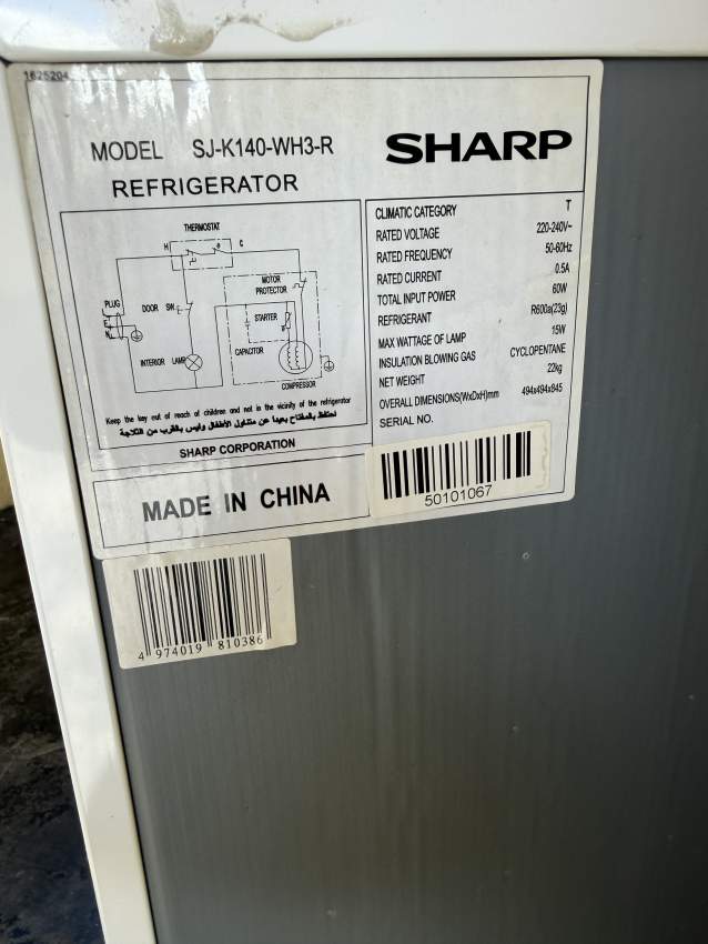 Refrigerator - Sharp - 3 - Kitchen appliances  on Aster Vender