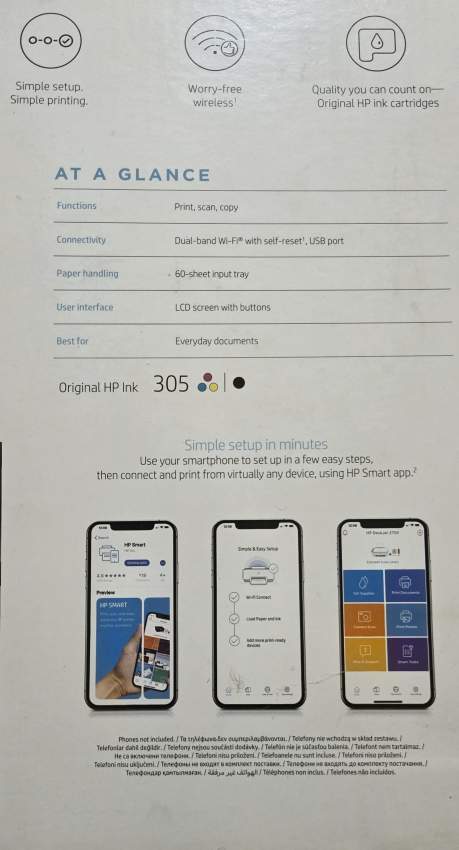 Printer Home easy to use with Smartphones - 1 - Laser printer  on Aster Vender