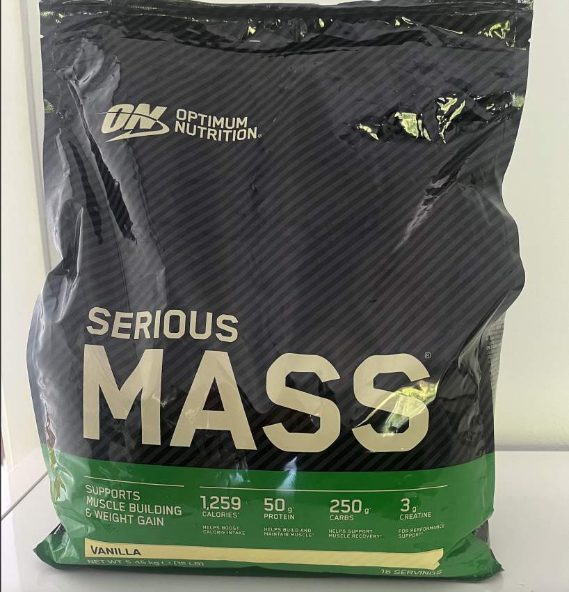 Optimum Nutrition Serious Mass - 0 - Nutrition supplements  on Aster Vender