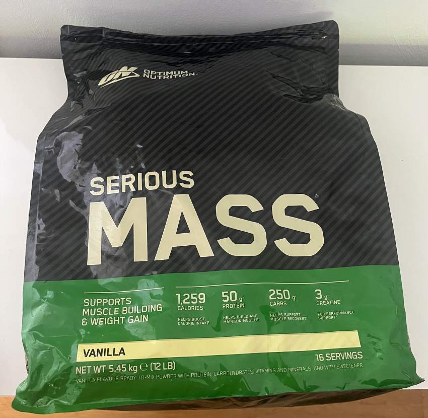 Optimum Nutrition Serious Mass - 1 - Nutrition supplements  on Aster Vender