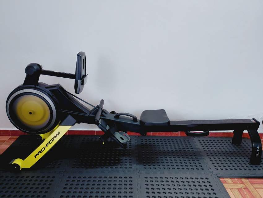 Foldable space saver Pro Form Rower with magnetic resistance - 1 - Fitness & gym equipment  on Aster Vender