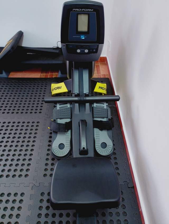 Foldable space saver Pro Form Rower with magnetic resistance - 2 - Fitness & gym equipment  on Aster Vender
