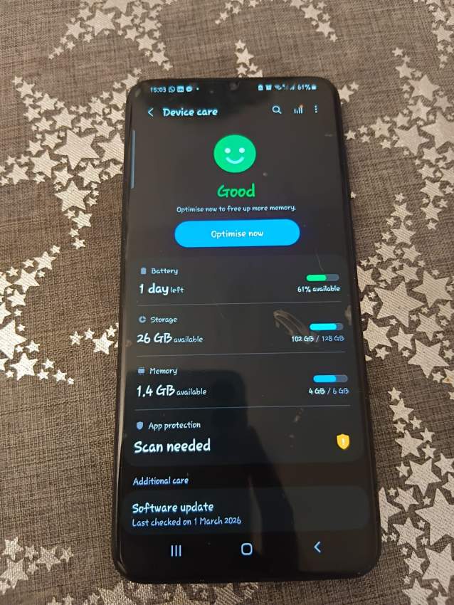 Samsung galaxy A70