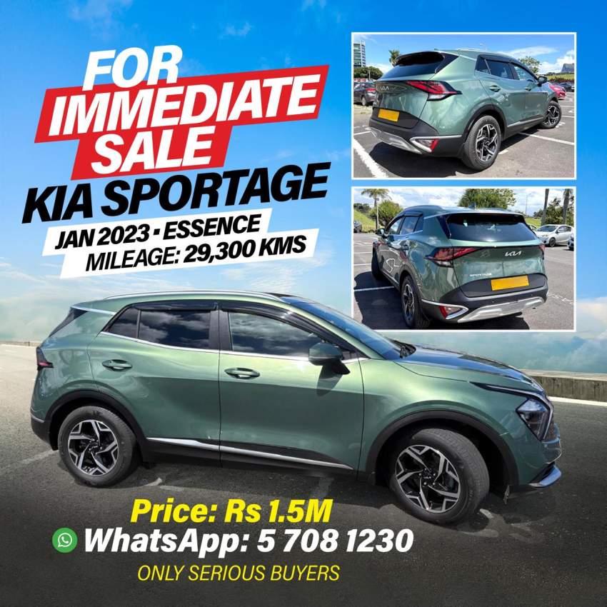 Kia Sportage 2023 Immediate Sale - 1 - SUV Cars  on Aster Vender