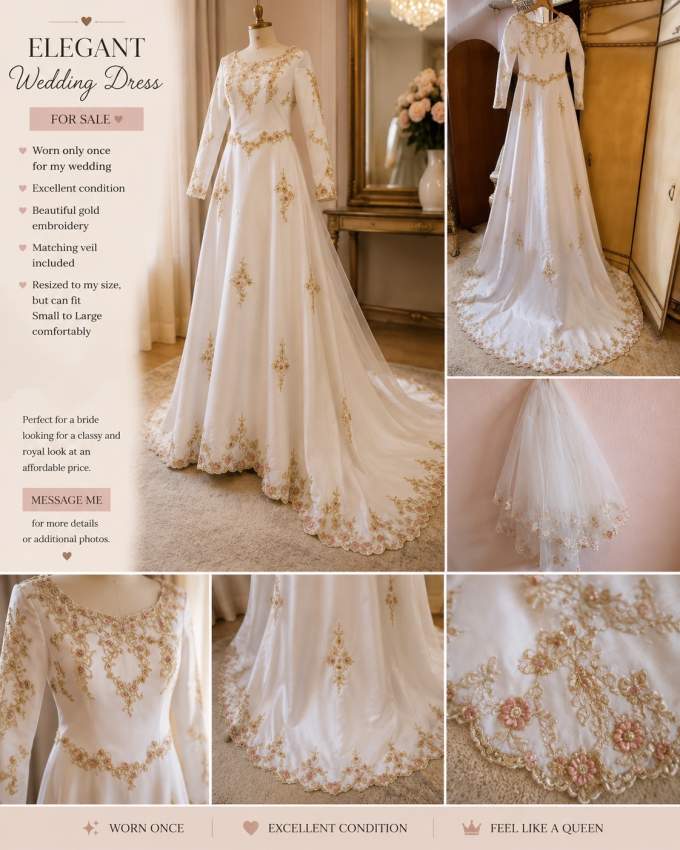 Wedding Dress - 0 - Dresses (Women)  on Aster Vender