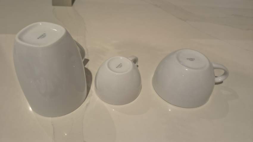 MLO-Assiettes&Mugs&tasses blanches - 2 - Kitchen appliances  on Aster Vender