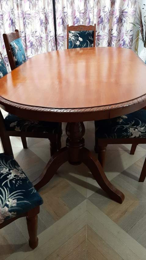 Dining table + 6 Chairs - 1 - Table & chair sets  on Aster Vender