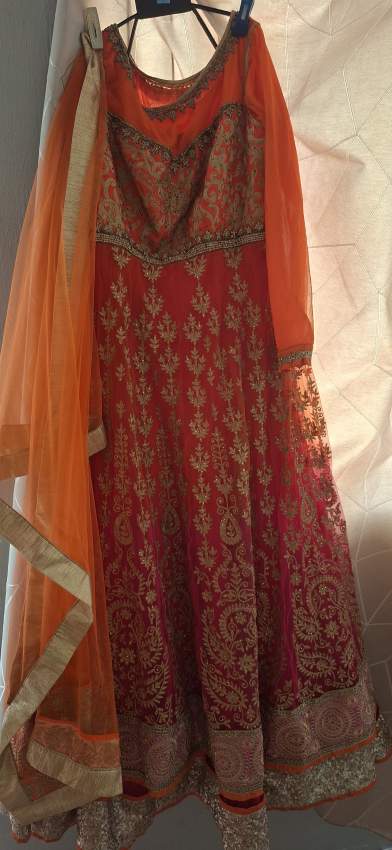 Long Indian Wedding Dress
