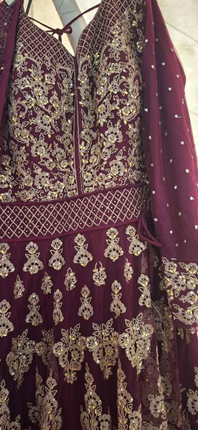 Long Indian Wedding Dress