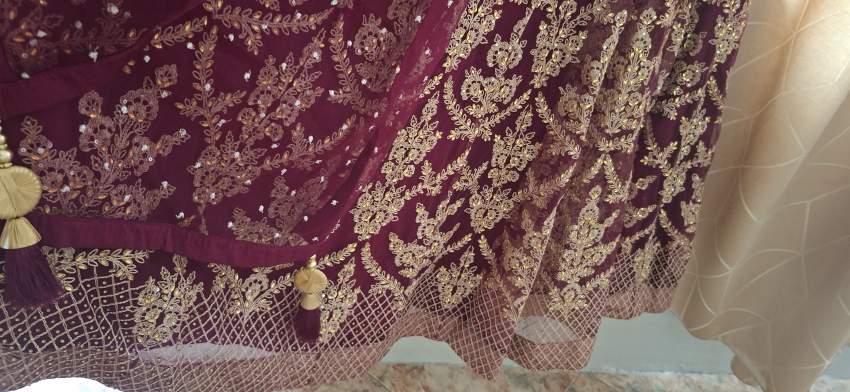 Long Indian Wedding Dress - 1 - Dresses (Women)  on Aster Vender