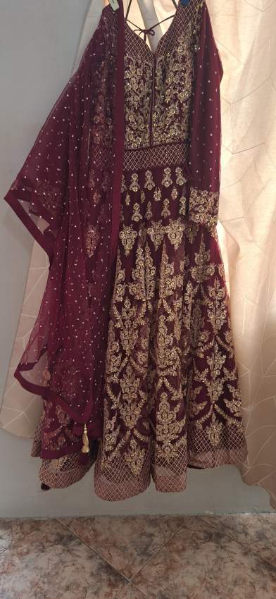 Long Indian Wedding Dress - 2 - Dresses (Women)  on Aster Vender