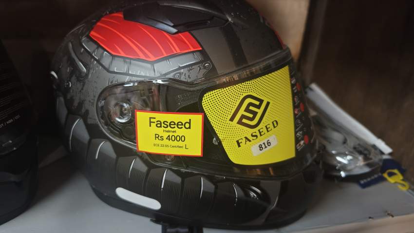 Motorcycle bike Helmets Faseed - 5 - Sports Bike  on Aster Vender