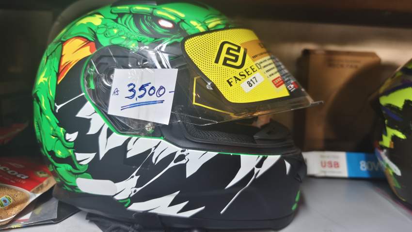 Motorcycle bike Helmets Faseed - 3 - Sports Bike  on Aster Vender