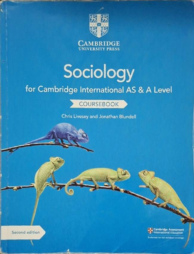 Cambridge International AS & A Level Sociology Coursebook