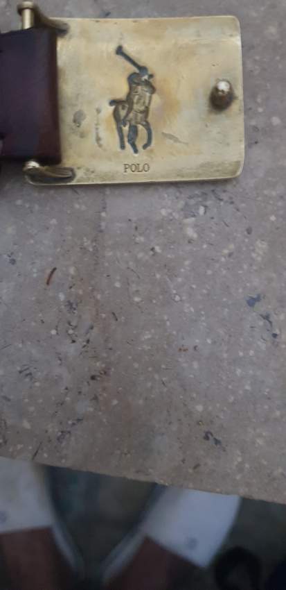 Ralph lauren leather belt on Aster Vender