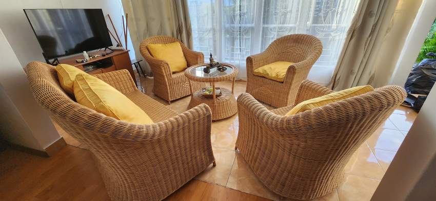 Set sofa Rattan - 1 - Living room sets  on Aster Vender