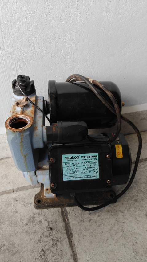 Seakoo low noise water pump 1HP - 1 - Bathroom  on Aster Vender