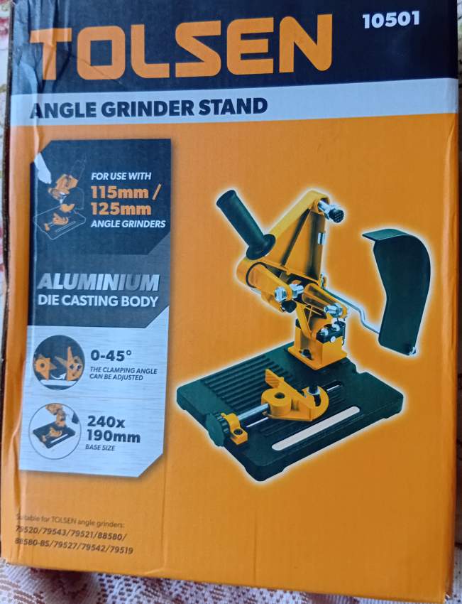 Tolsen angle grinder stand