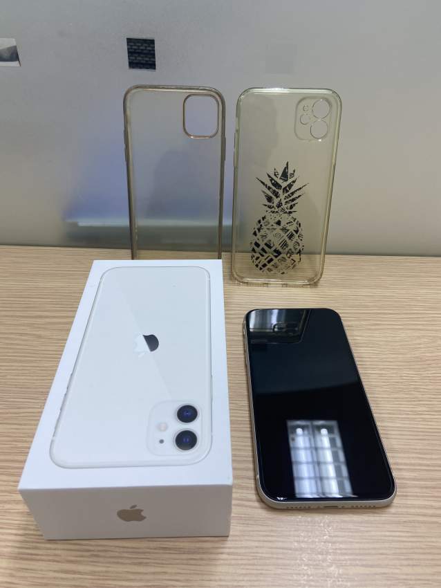 iPhone 11 blanc