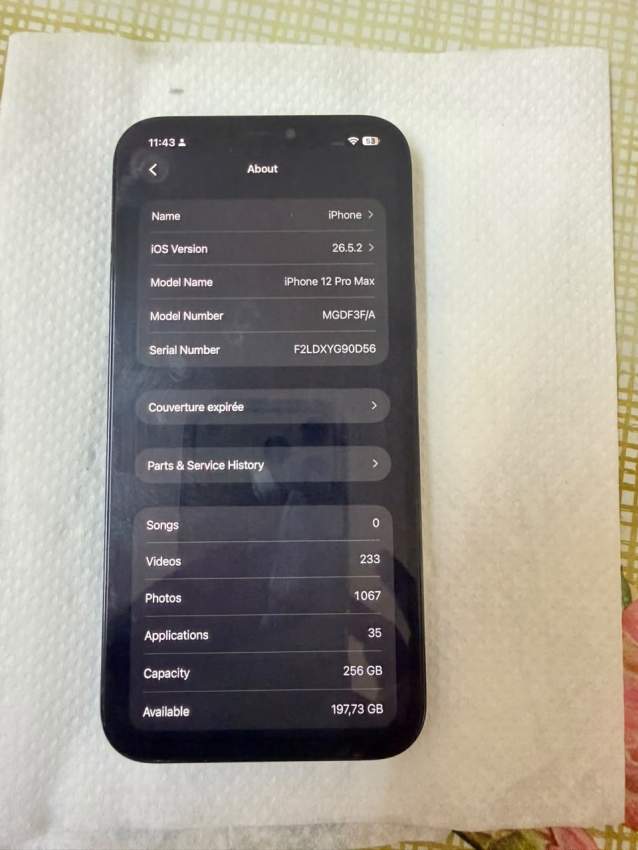 Iphone 12 Pro Max - 4 - iPhones  on Aster Vender