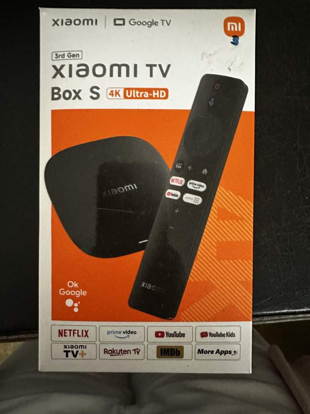 Xiaomi TV Box S (3rd Gen) 4K Ultra-HD - Google TV