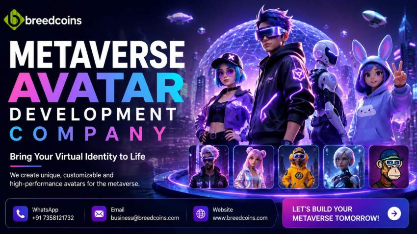 Launch Your Virtual World with a Top-Rated Metaverse Avatar Development Company