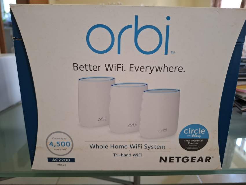 Netgear RBK23 Mesh wifi Router and satellites - 1 - Wifi Repeater (Extender)  on Aster Vender