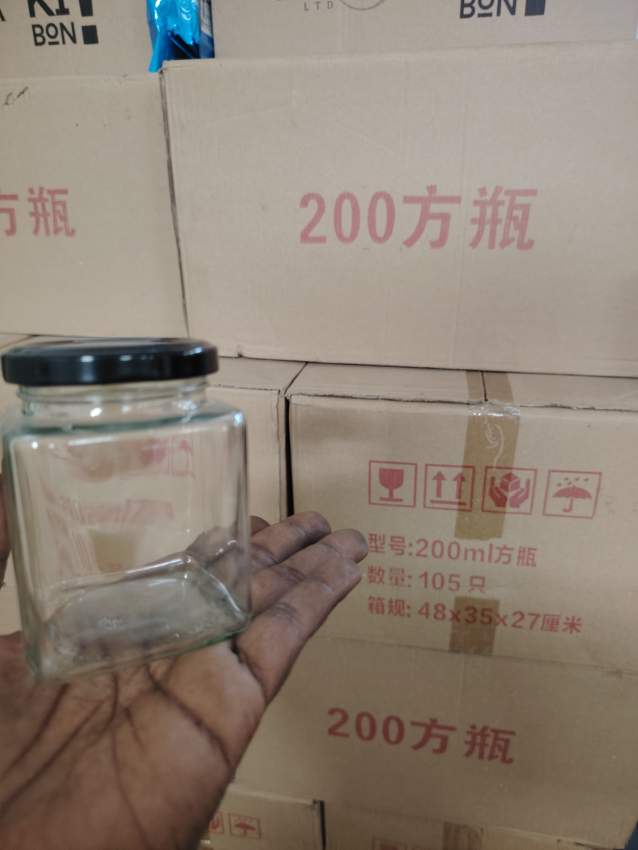 200ML GLASS JAR FOODGRADE & AIRTIGHT ( HIGH GRADE ) - 1 - Others  on Aster Vender