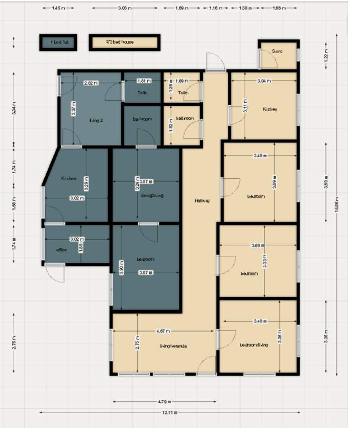 CORNER PROPERTY IN VIEUX QUATRE BORNES - 1 - House  on Aster Vender