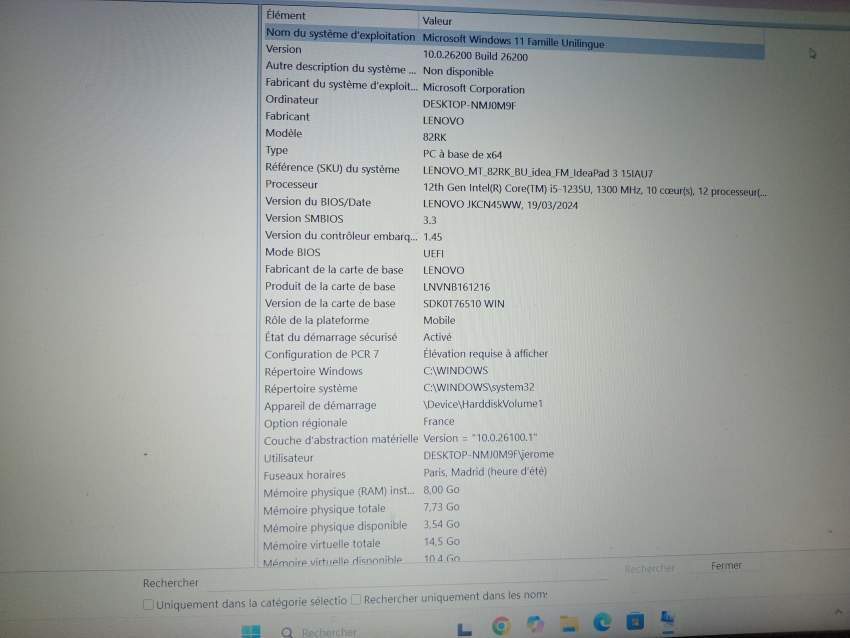 Laptop Lenovo Ideapad 3 Core I5 - 2 - Laptop  on Aster Vender