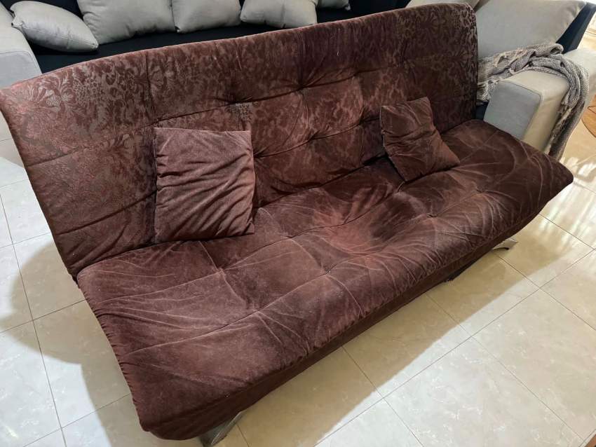 Sofa Bed + TV Stand - 1 - Sofa bed  on Aster Vender