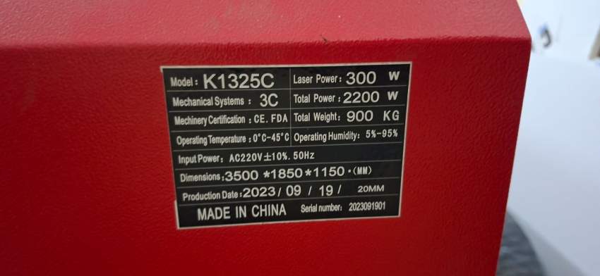 300W K1325C Industrial CO2 Laser Cutting - 1 - Other machines  on Aster Vender