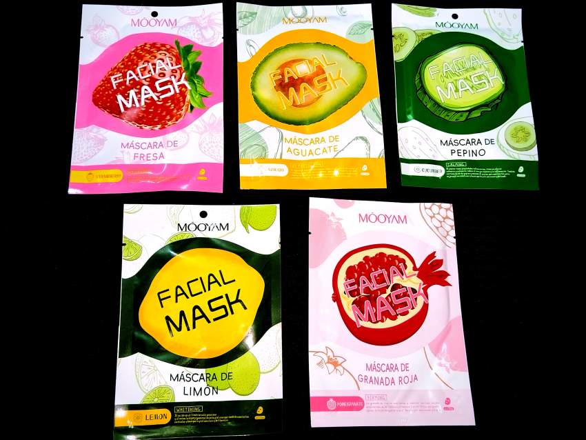 Face sheet masks - 3 - Masks  on Aster Vender