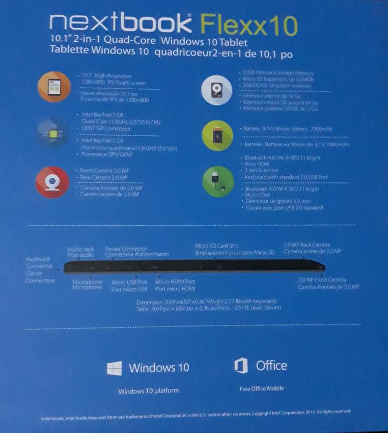 Nextbook Flexx 10 on Aster Vender