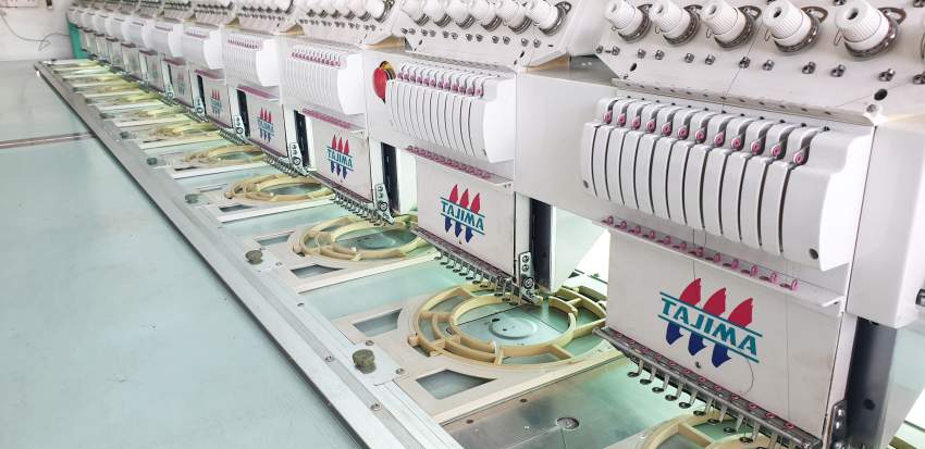 Tajima Multi-Head Embroidery Machine. - 1 - Sewing Machines  on Aster Vender