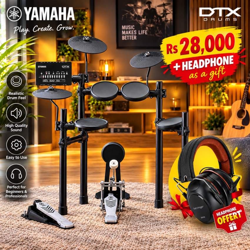 DTX 452K Electronic Drum Set - 1 - Electric drums  on Aster Vender